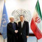 بانی کی مون خواستار کمک ایران برای حل بحران سوریه و یمن شد