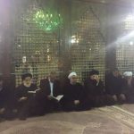 حضور رئیس‌جمهور در مرقد امام/ادای احترام روحانی به رییس فقید مجمع تشخیص مصلحت نظام