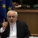 فیلم | حرف‌های شنیدنی ظریف در پارلمان اروپا در دفاع از برنامه‌ موشکی ایران
