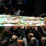 تشییع پیکر هفت شهید گمنام در مازندران