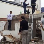 مرگ کارگر بابلی بر اثر سقوط ساختمان در حال تخریب