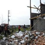 نجات دو کارگر ساختمان از زیر آوار