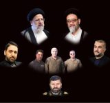 وداع و بدرقه مردم و مسئولان تهران با شهید رئیسی و شهدای خدمت
